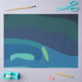 Aurora Borealis Northern Lights Seidenpapier (Basteln)