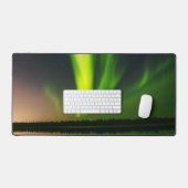 Aurora Borealis Northern Lights Sky Winter Schreibtischunterlage (Tastatur & Maus)