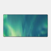Aurora Borealis Northern Lights Sky Winter Schreibtischunterlage (Vorderseite)