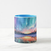 Aurora Borealis, Northern Lights, Tasse (Zentrum)