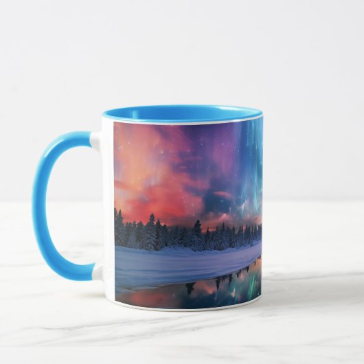 Aurora Borealis, Northern Lights, Tasse (Links)