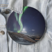 Aurora Borealis Norwegen Button (Beispiel)