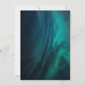 Aurora Borealis Norwegen Card Save The Date (Vorderseite)