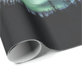 Aurora Borealis Norwegen Geschenkpapier (Rolleneckpunkt)