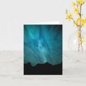 Aurora Borealis Norwegen Karte (Gelbe Blume)