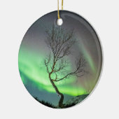 Aurora Borealis Norwegen Keramik Ornament (Links)