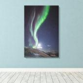 Aurora Borealis Norwegen Leinwanddruck (Insitu (Holzboden))
