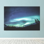 Aurora Borealis Norwegen Leinwanddruck (Insitu (Holzboden))