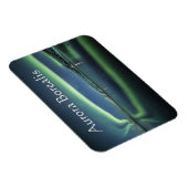 Aurora Borealis Norwegen Magnet (Rechte Seite)