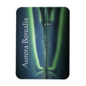 Aurora Borealis Norwegen Magnet (Vertikal)