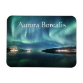 Aurora Borealis Norwegen Magnet (Horizontal)