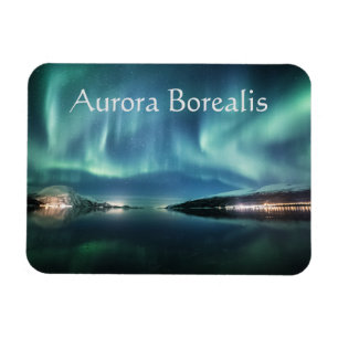 Aurora Borealis Norwegen Magnet