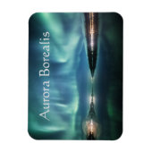 Aurora Borealis Norwegen Magnet (Vertikal)