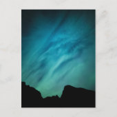 Aurora Borealis Norwegen Postkarte (Vorderseite)