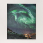 Aurora Borealis Norwegen Puzzle (Vertikal)