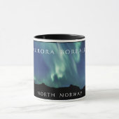 Aurora Borealis Norwegen Tasse (Zentrum)