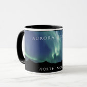 Aurora Borealis Norwegen Tasse (Vorderseite Links)