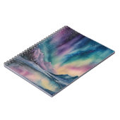 Aurora Borealis Notizblock (Linke Seite)