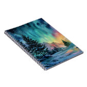 Aurora Borealis Notizblock (Rechte Seite)