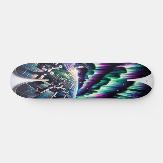 Aurora Borealis Observation Skateboard (Horizontal)
