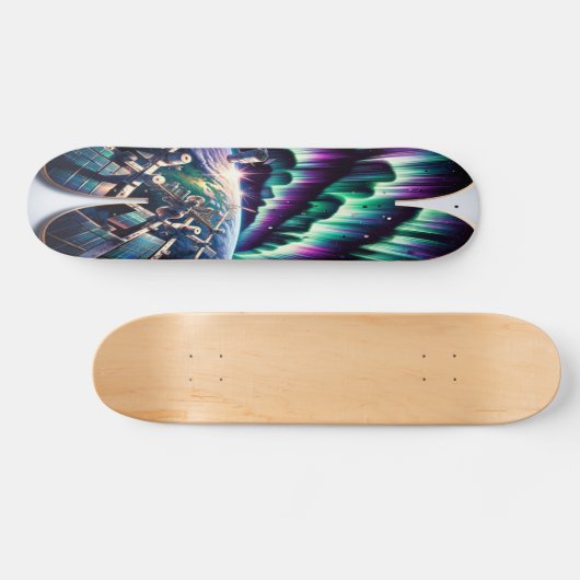 Aurora Borealis Observation Skateboard (Horizontal)