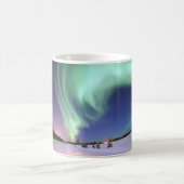 Aurora Borealis oder Nordlichter, Alaska Kaffeetasse (Mittel)