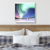 Aurora Borealis oder Northern Lights, Alaska Leinwanddruck (Insitu (Schlafzimmer))