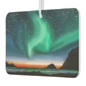Aurora Borealis - Ölgemälde Autolufterfrischer (Links)