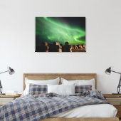 Aurora Borealis over Alberta Farm Leinwanddruck (Insitu (Schlafzimmer))
