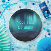 Aurora Borealis Pappteller (Party)