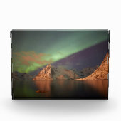 Aurora Borealis, Polar Lights Fotoblock (Vorderseite)