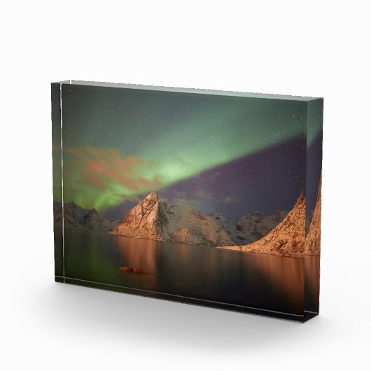 Aurora Borealis, Polar Lights Fotoblock (Rechts)