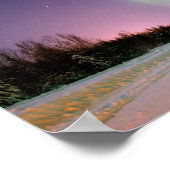 Aurora Borealis Poster (Ecke)