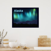 Aurora Borealis Poster (Küche)