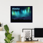 Aurora Borealis Poster (Heimbüro)