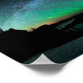 Aurora Borealis Poster (Ecke)