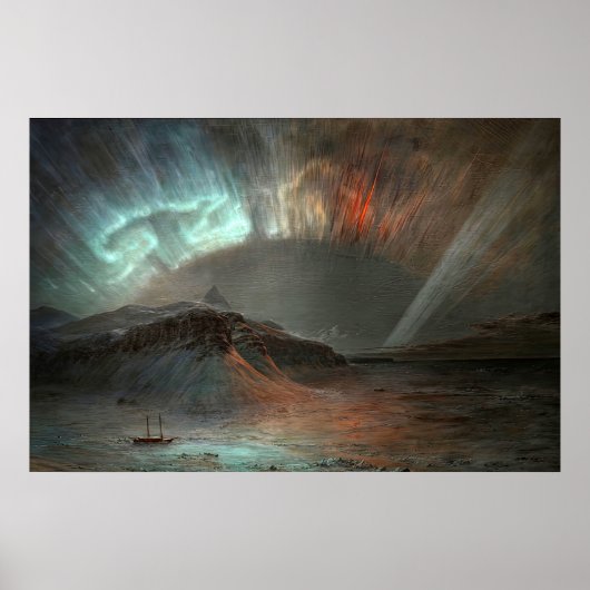 Aurora Borealis Poster (Vorne)