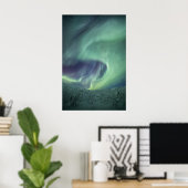 Aurora Borealis Poster (Heimbüro)