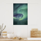 Aurora Borealis Poster (Küche)