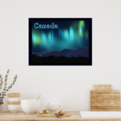 Aurora Borealis Poster (Küche)