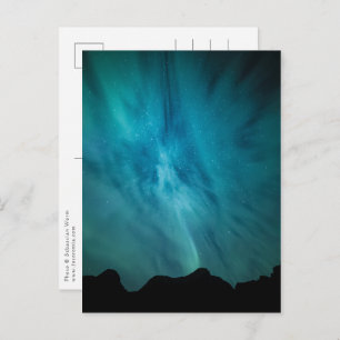 Aurora Borealis Postkarte