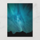 Aurora Borealis Postkarte (Vorderseite)