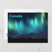 Aurora Borealis Postkarte (Vorne/Hinten)