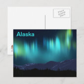 Aurora Borealis Postkarte (Vorne/Hinten)