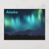 Aurora Borealis Postkarte (Vorderseite)
