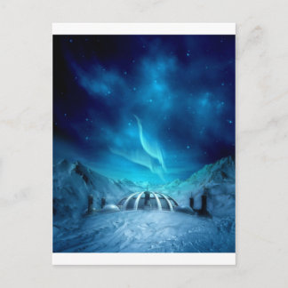 Aurora Borealis Postkarte