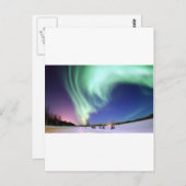 Aurora Borealis Postkarte (Vorne/Hinten)