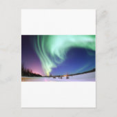 Aurora Borealis Postkarte (Vorderseite)