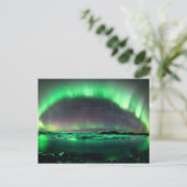 Aurora Borealis Postkarte (Stehend Vorderseite)