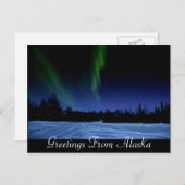 Aurora Borealis Postkarte (Vorne/Hinten)